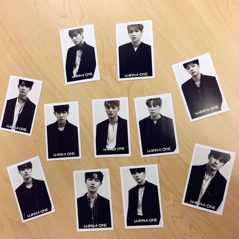 Kpop WANNA ONE Photo Cards Merch WANNAONE Exo bts